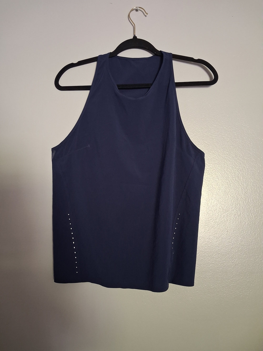 lululemon athletica Navy High-Neck Athletic Tank Top Size 10